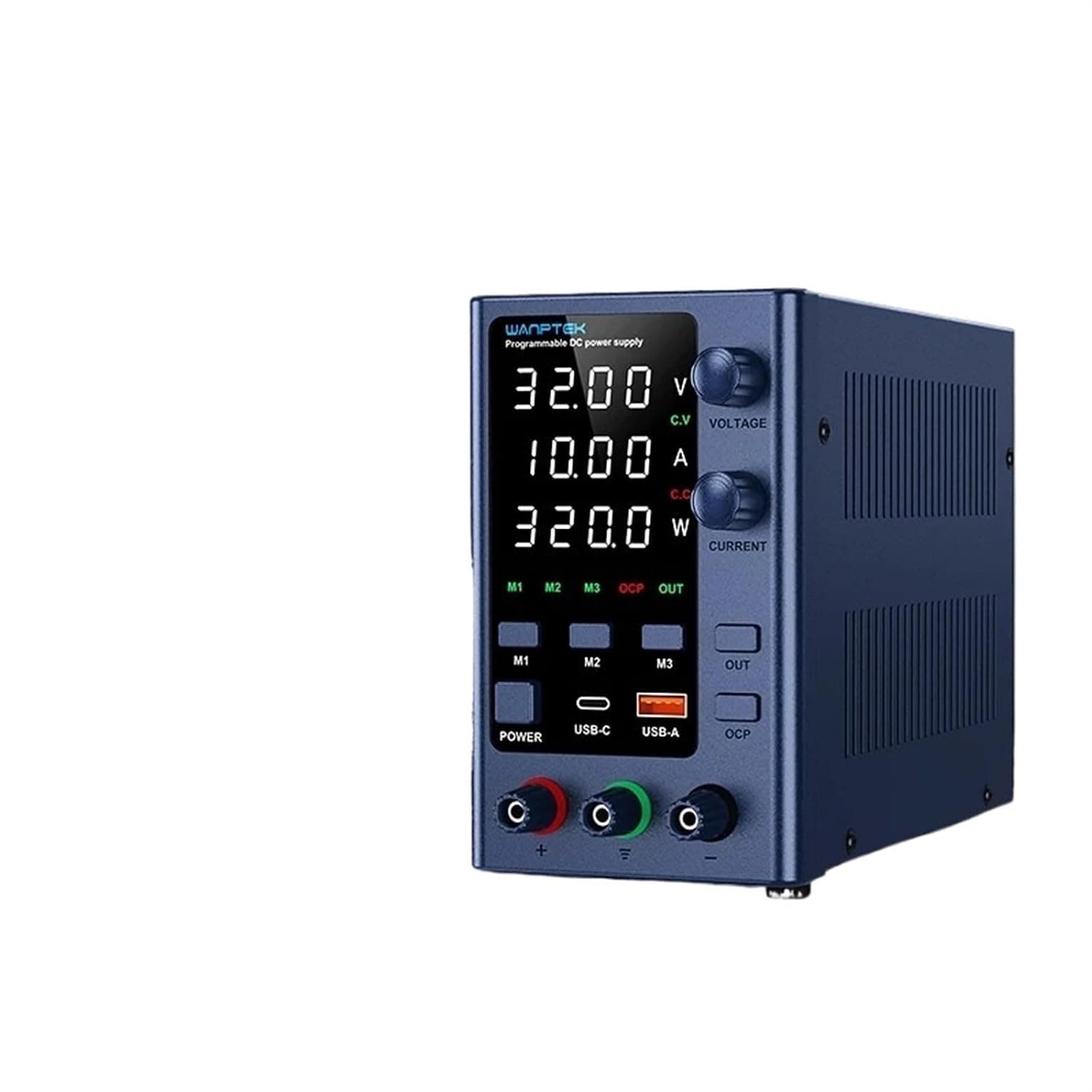 Lab Power Supply Adjustable 32V 10A 62V 5A for Phone Repair 120V 3A Regulated Laboratory Bench Power Supplies(32V 5A)