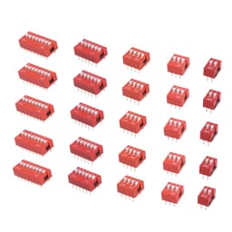 35pcs 2.54mm Dip Configuration Switch for Circuit Boards and Modules