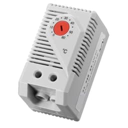 Mechanical Thermostat, KTO011 0-60Celsius Adjustable Compact Normally Close(C) Temperature Controller Switch,Red