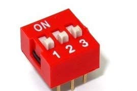 3 Way DIP Switch 3P
