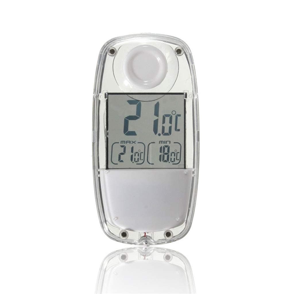 Creativity Waterproof LCD Digital Solar Power Window Thermometer Temperature Meter